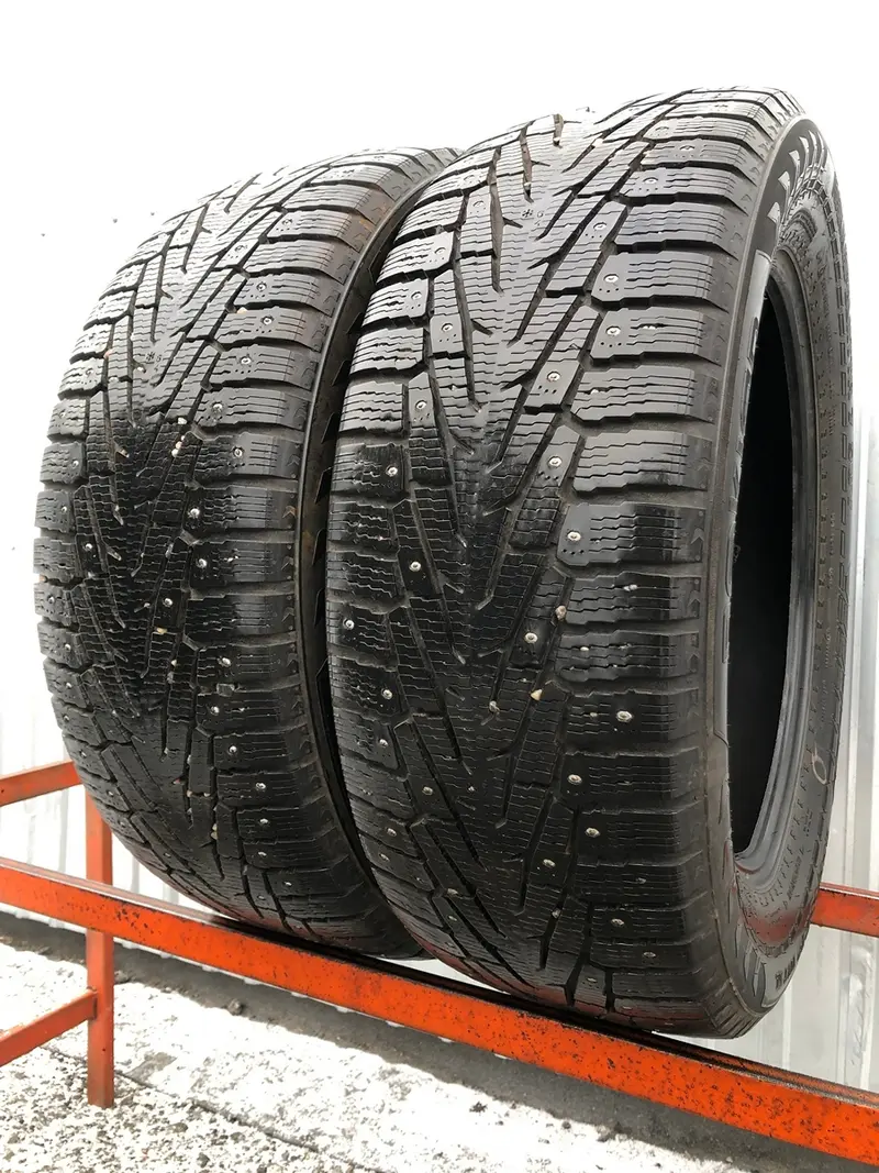 Пара б/у шин 255/55 R19 Nokian Hakkapeliitta 7 SUV
