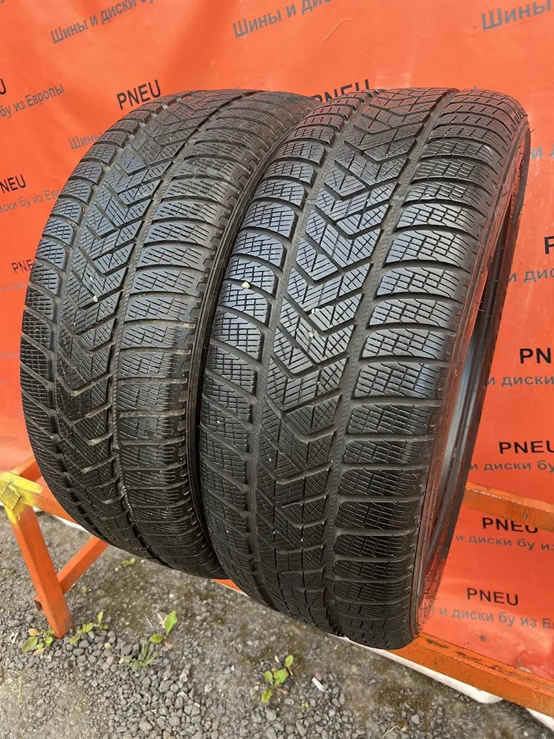 Пара б/у шин 255/55 R20 Pirelli Scorpion Winter