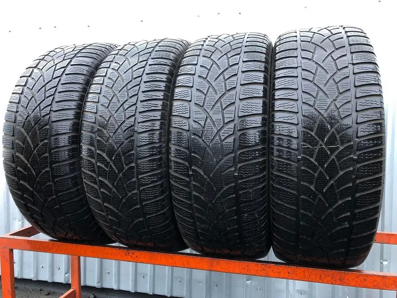 Комплект б/у шин 255/60 R17 Dunlop SP Winter Sport 3D