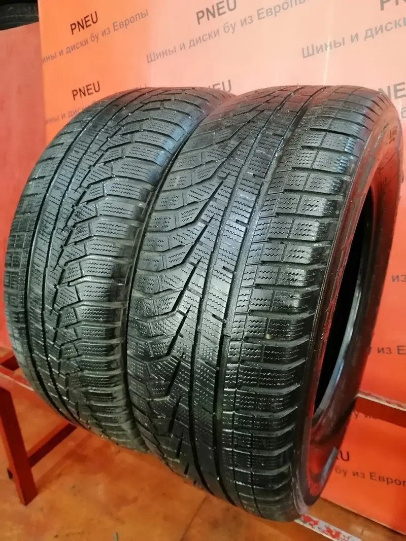 Пара б/у шин 255/60 R17 Hankook Winter I Cept Evo2 W320
