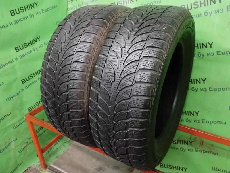Пара б/у шин 255/60 R18 Bridgestone Blizzak LM-80 EVO