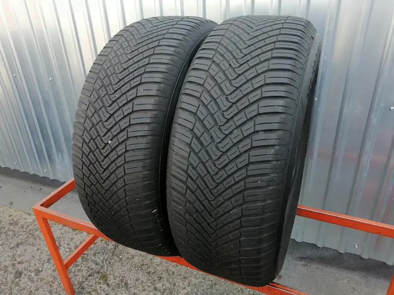 Пара б/у шин 255/60 R18 Continental AllSeasonContact