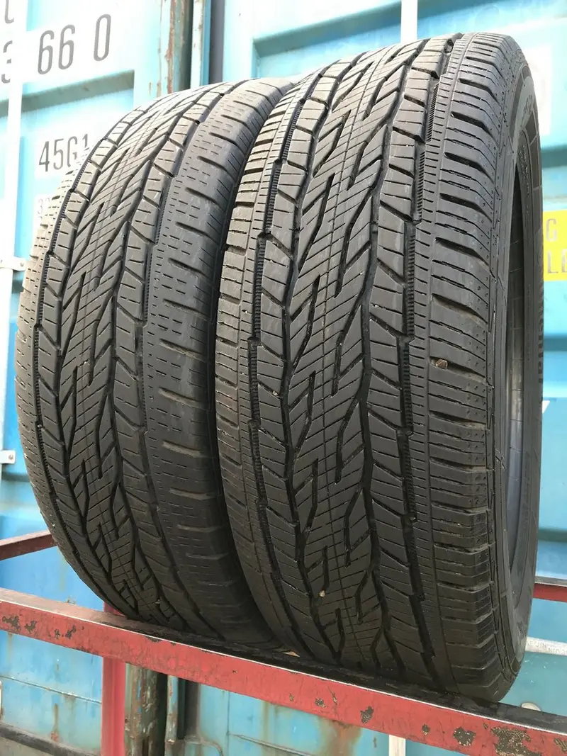 Пара б/у шин 255/60 R18 Continental ContiCrossContact LX 2