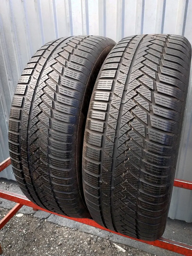 Пара б/у шин 255/60 R18 Continental ContiWinterContact TS 830 P SUV