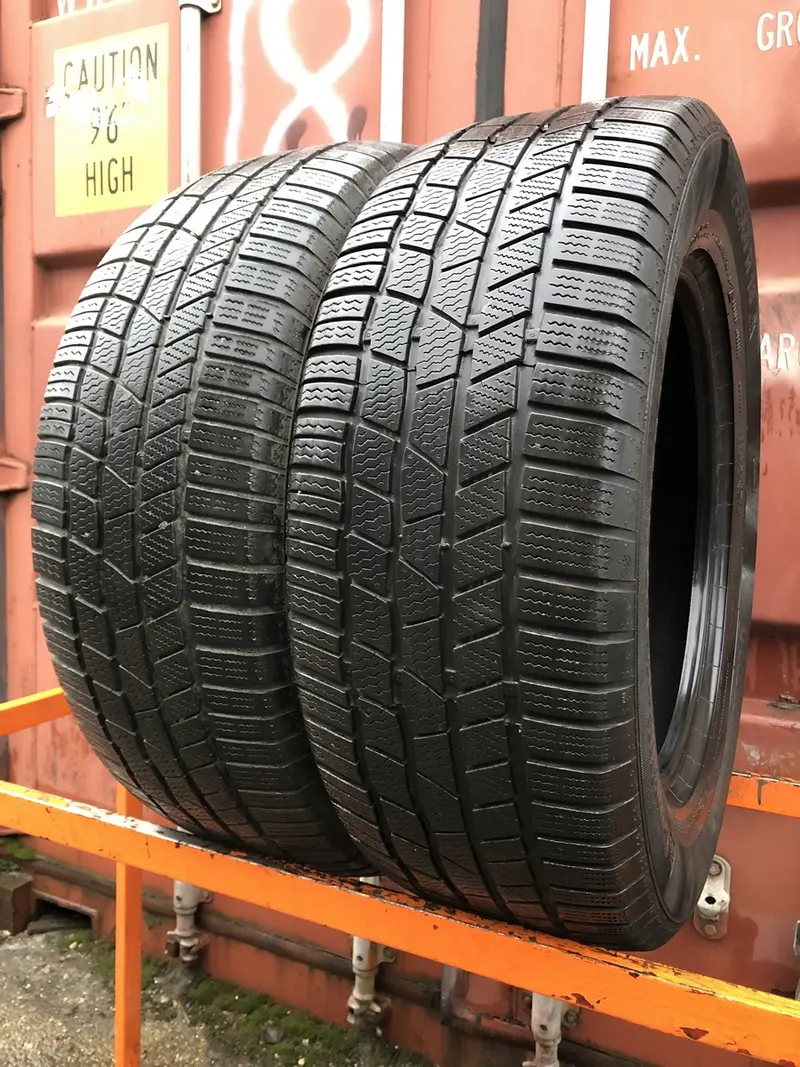 Пара б/у шин 255/60 R18 Continental ContiWinterContact TS 830 P SUV