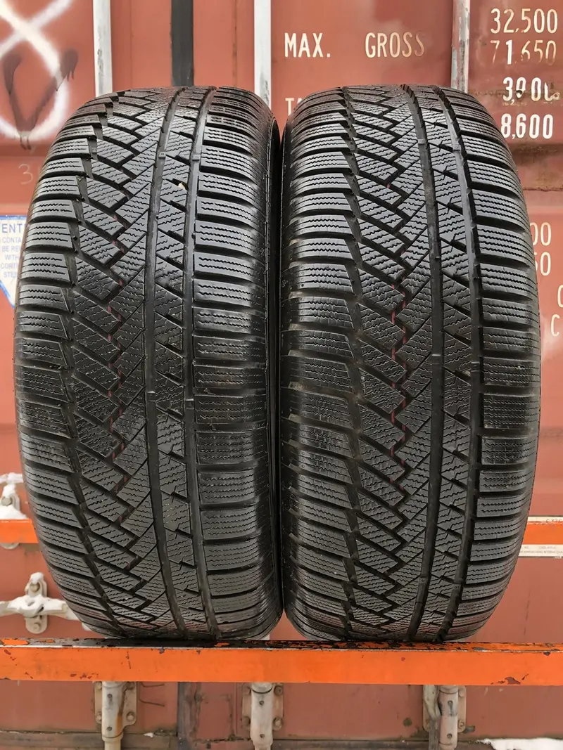 Пара б/у шин 255/60 R18 Continental ContiWinterContact TS 850 P, фото 1
