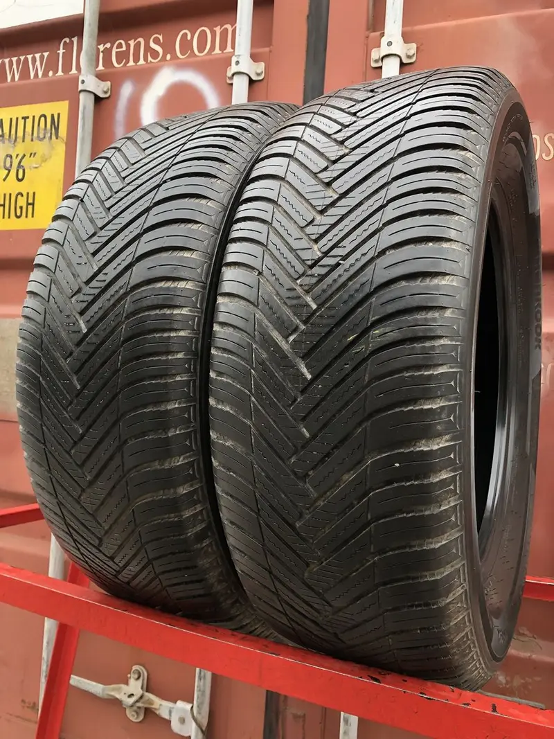Пара б/у шин 255/60 R18 Hankook Kinergy 4S2 X Season H750A