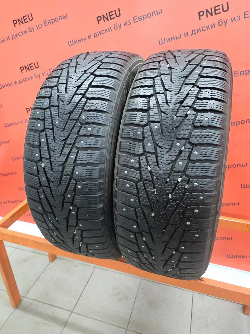 Пара б/у шин 255/60 R18 Nokian Nordman 7