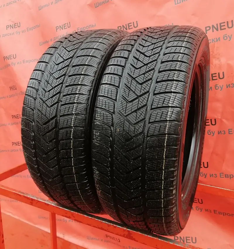 Пара новых шин 255/60 R18 Pirelli Scorpion Winter, фото 1