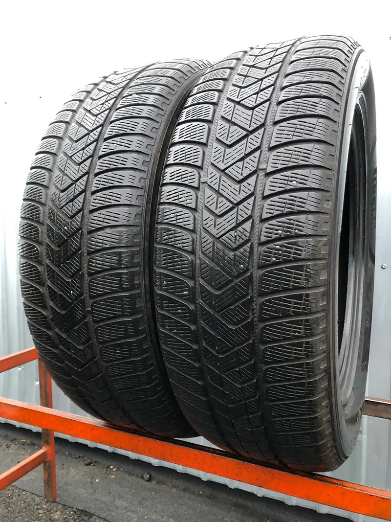 Пара б/у шин 255/60 R18 Pirelli Scorpion Winter