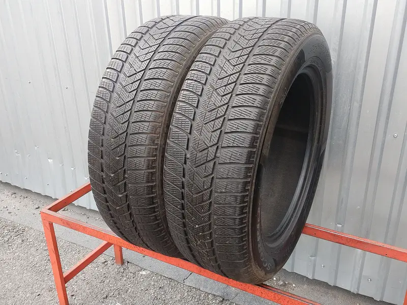 Пара б/у шин 255/60 R18 Pirelli Scorpion Winter