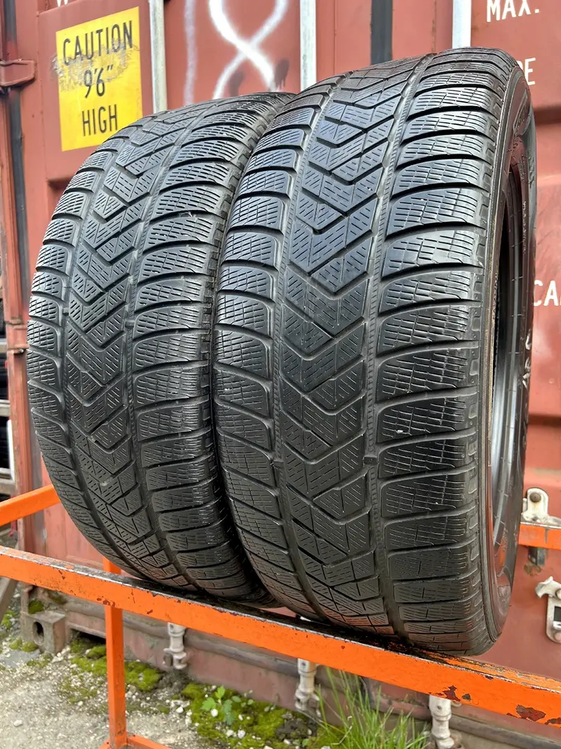 Пара б/у шин 255/60 R18 Pirelli Scorpion Winter, фото 1