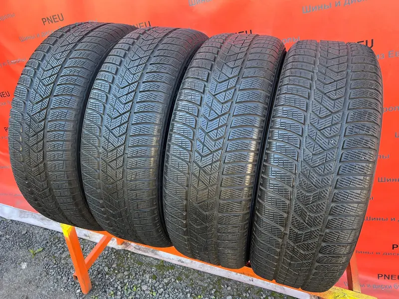 Комплект б/у шин 255/60 R20 Pirelli Scorpion Winter