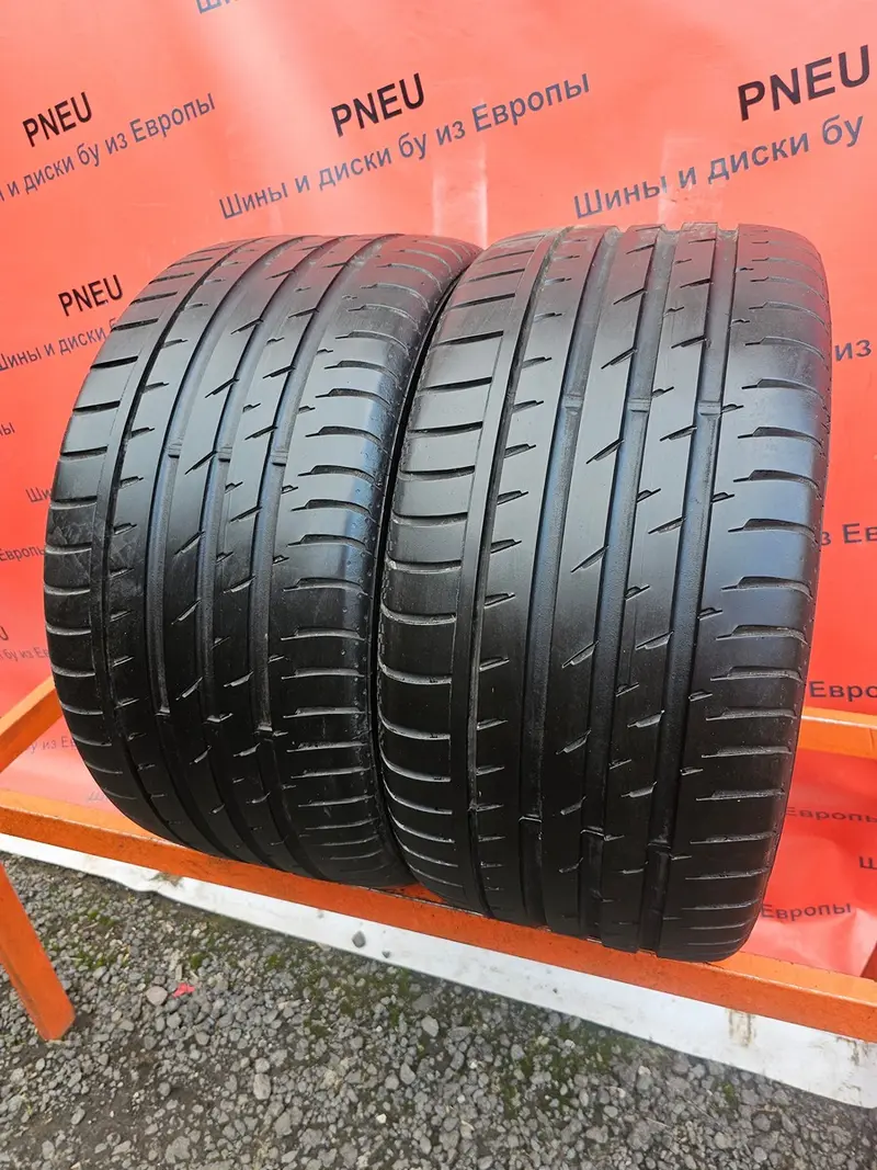 Пара б/у шин 265/35 R18 Continental ContiSportContact 3