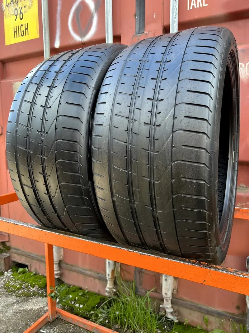 Пара б/у шин 265/35 R18 Pirelli P Zero