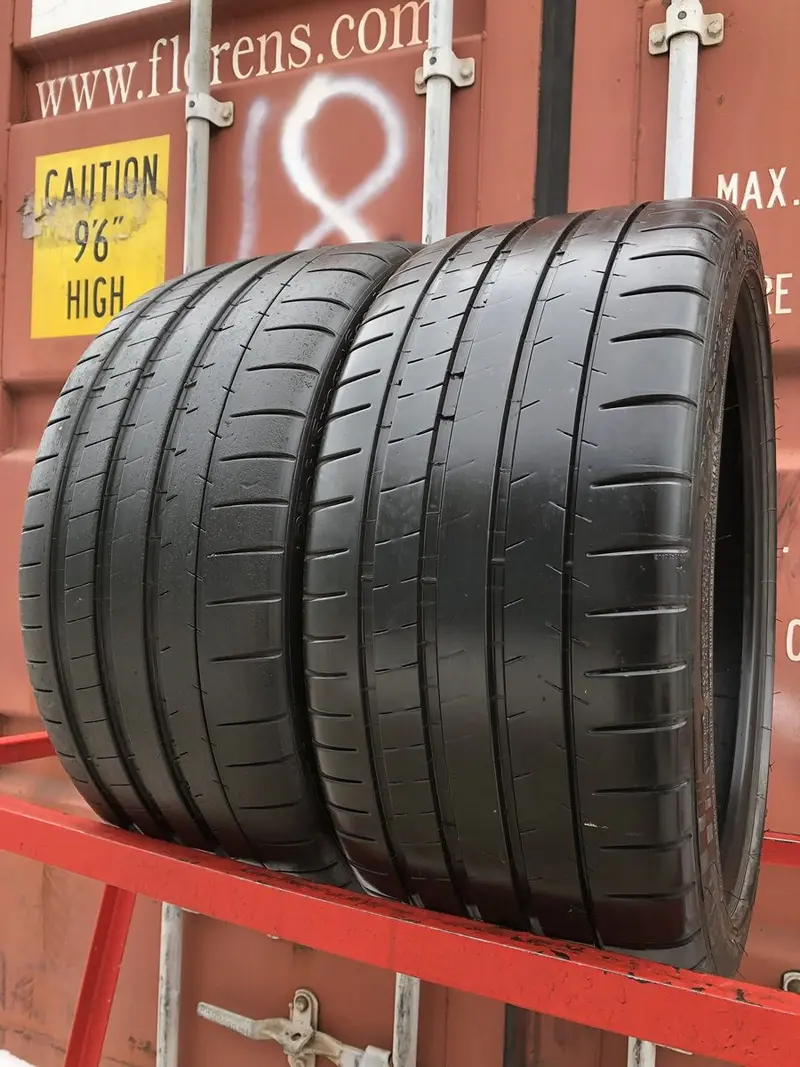 Пара б/у шин 265/35 R19 Michelin Pilot Super Sport, фото 1