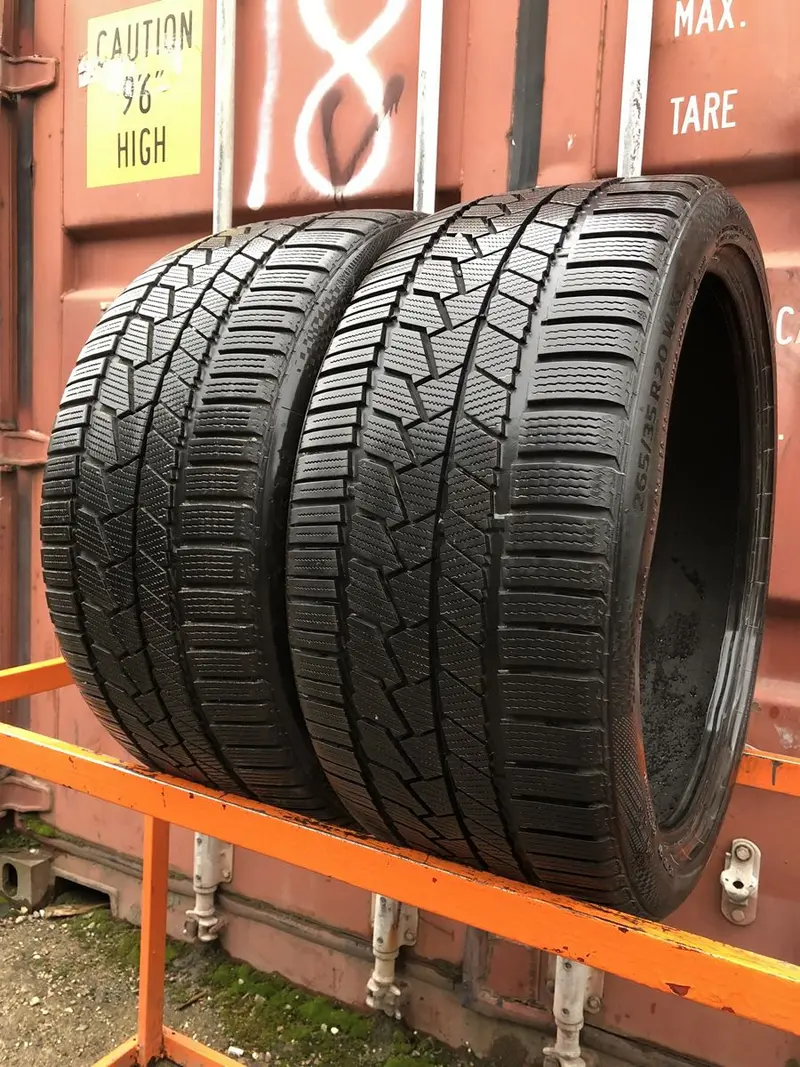 Пара б/у шин 265/35 R20 Continental ContiWinterContact TS 860S