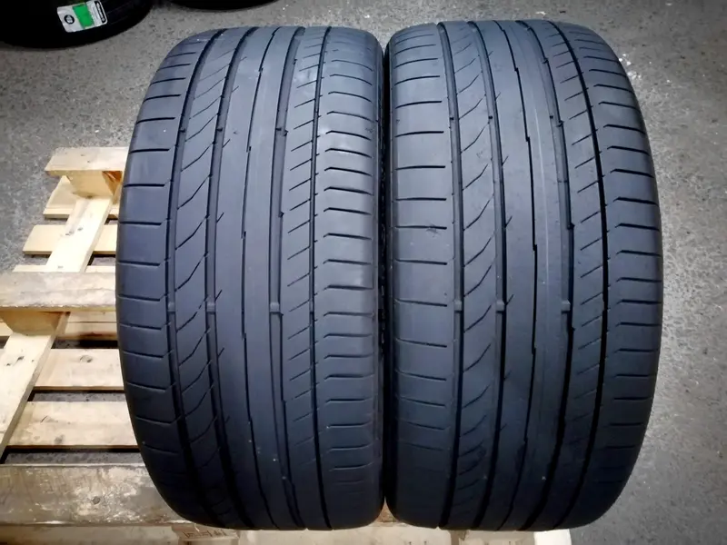 Пара б/у шин 265/35 R21 Continental ContiSportContact 5 TO