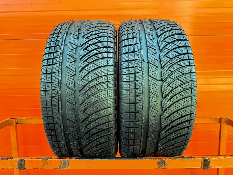 Пара новых шин 265/40 R18 Michelin Pilot Alpin PA 4