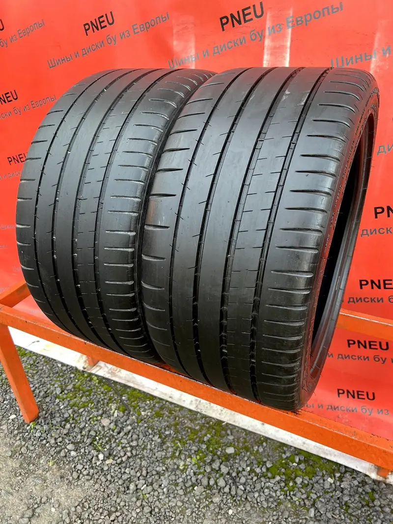 Пара б/у шин 265/40 R18 Michelin Pilot Super Sport