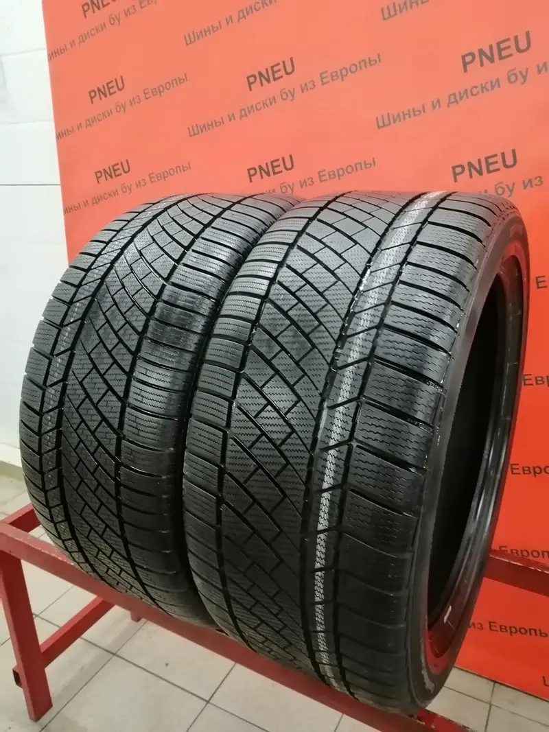 Пара б/у шин 265/40 R19 Continental ContiWinterContact TS 830 P NO