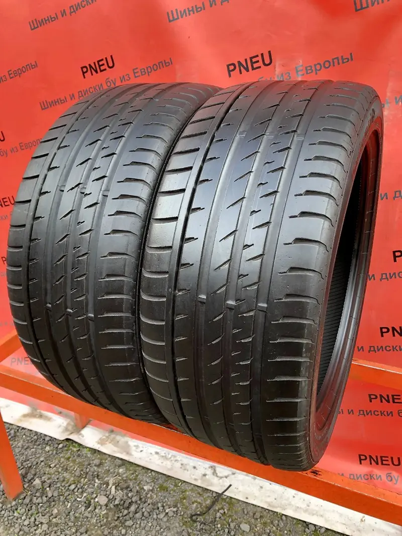 Пара б/у шин 265/40 R20 Continental ContiSportContact 3