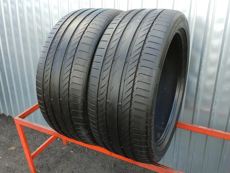 Пара б/у шин 265/40 R21 Continental ContiSportContact 5 P