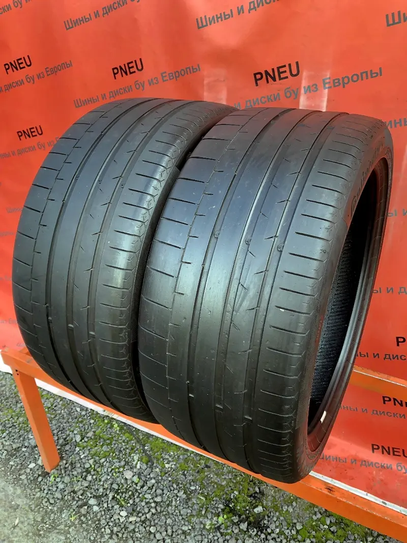 Пара б/у шин 265/40 R21 Continental SportContact 6
