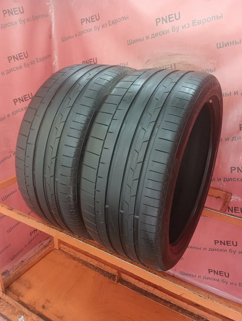 Пара б/у шин 265/40 R21 Continental SportContact 6