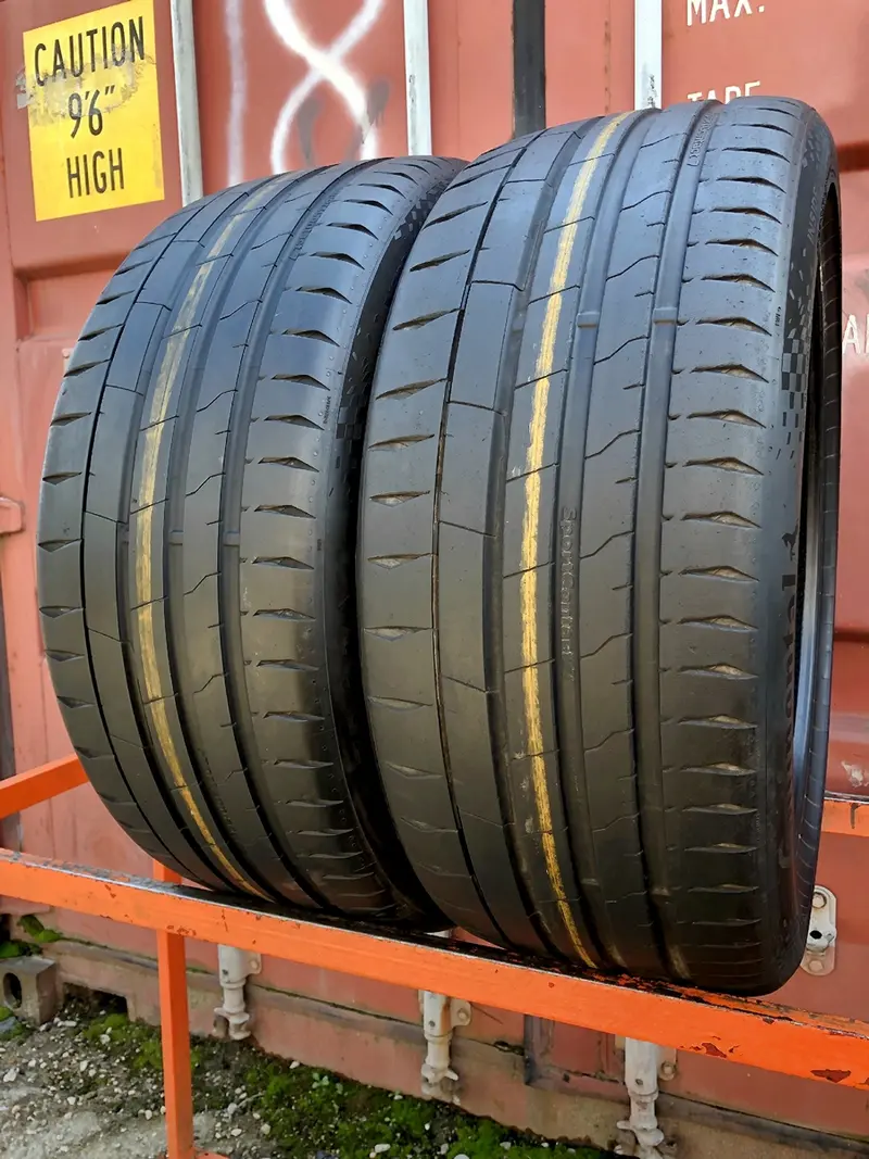 Пара б/у шин 265/40 R22 Continental SportContact 7