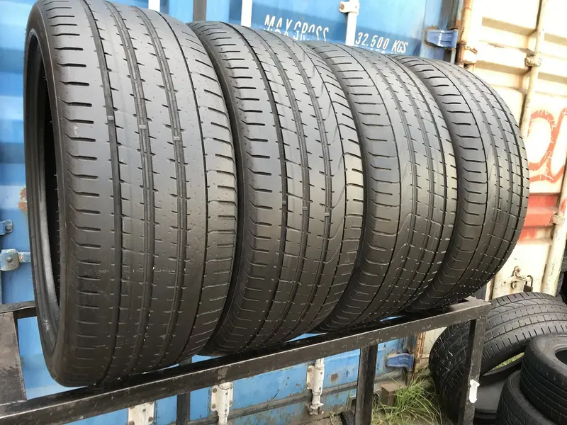 Комплект б/у шин 265/40 R22 Pirelli P Zero, фото 1
