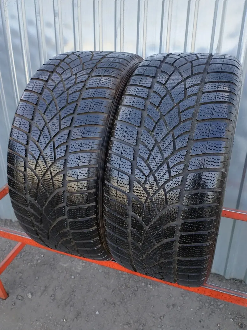 Пара б/у шин 265/45 R18 Dunlop SP Winter Sport 3D
