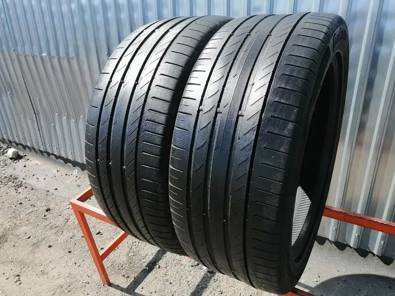 Пара б/у шин 265/45 R20 Continental ContiSportContact 5 SUV, фото 1