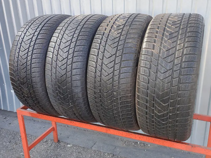 Комплект б/у шин 265/45 R20 Pirelli Scorpion Winter