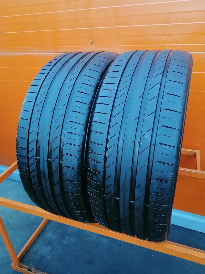 Пара б/у шин 265/45 R21 Continental ContiSportContact 5