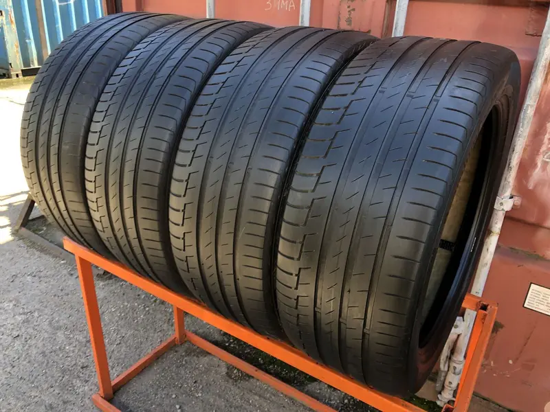 Комплект б/у шин 265/45 R21 Continental PremiumContact 6