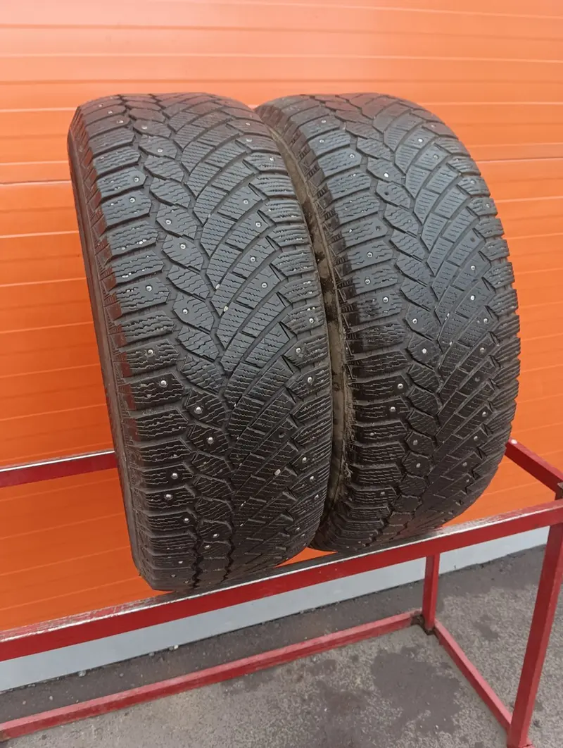 Пара б/у шин 265/60 R18 Continental ContiIceContact 4x4