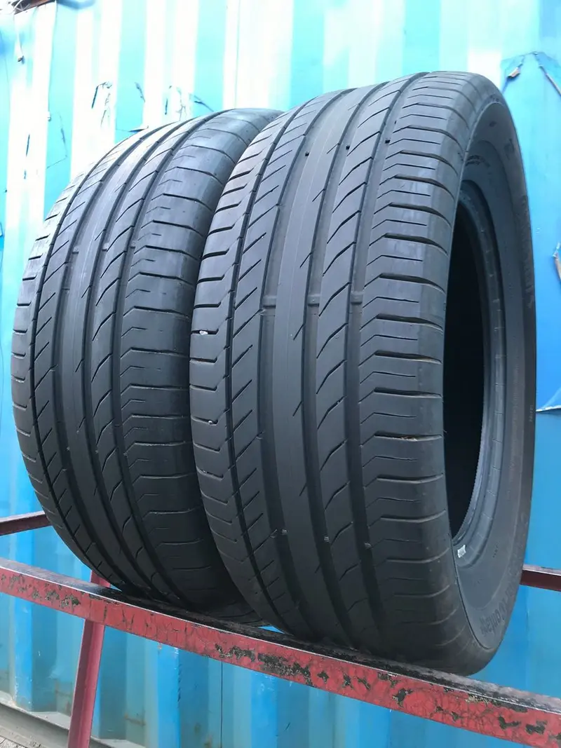 Пара б/у шин 265/60 R18 Continental ContiSportContact 5 SUV