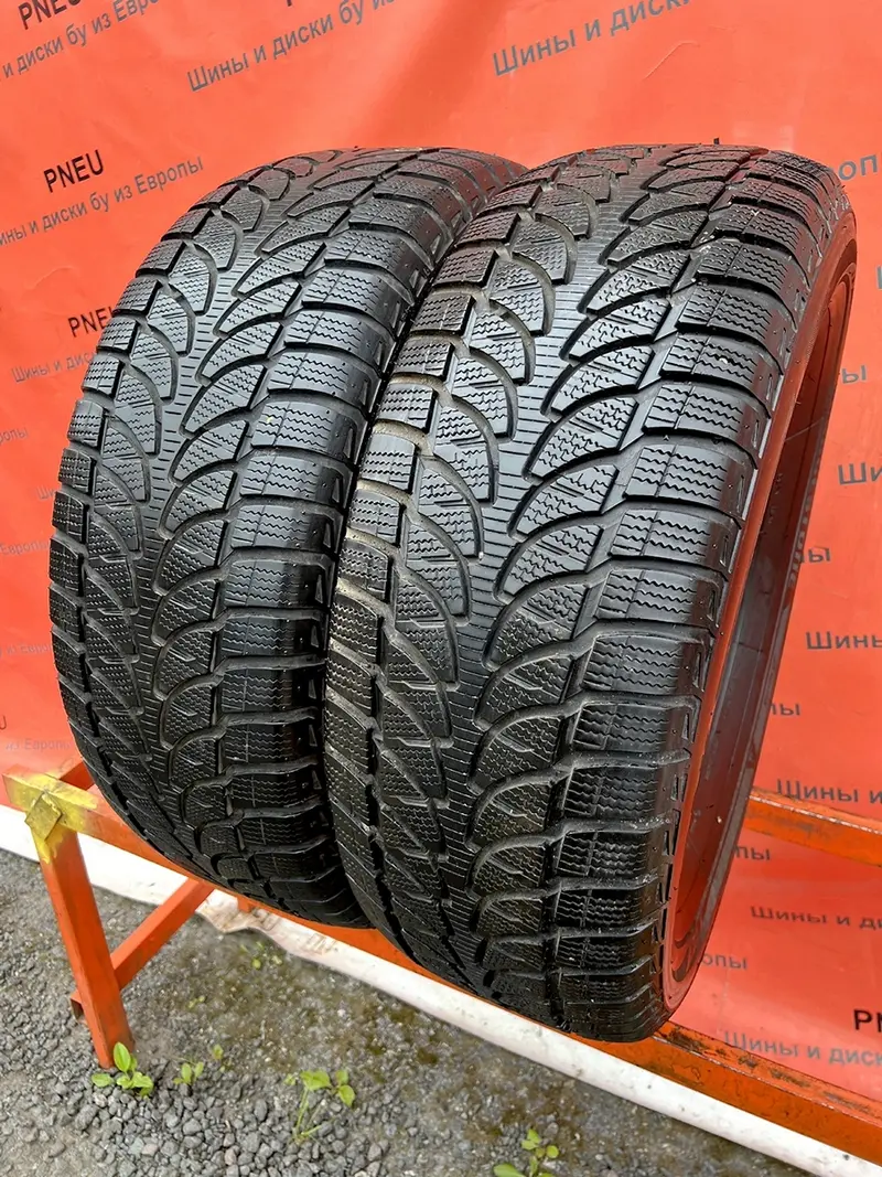 Пара б/у шин 265/65 R17 Bridgestone Blizzak LM-80 EVO