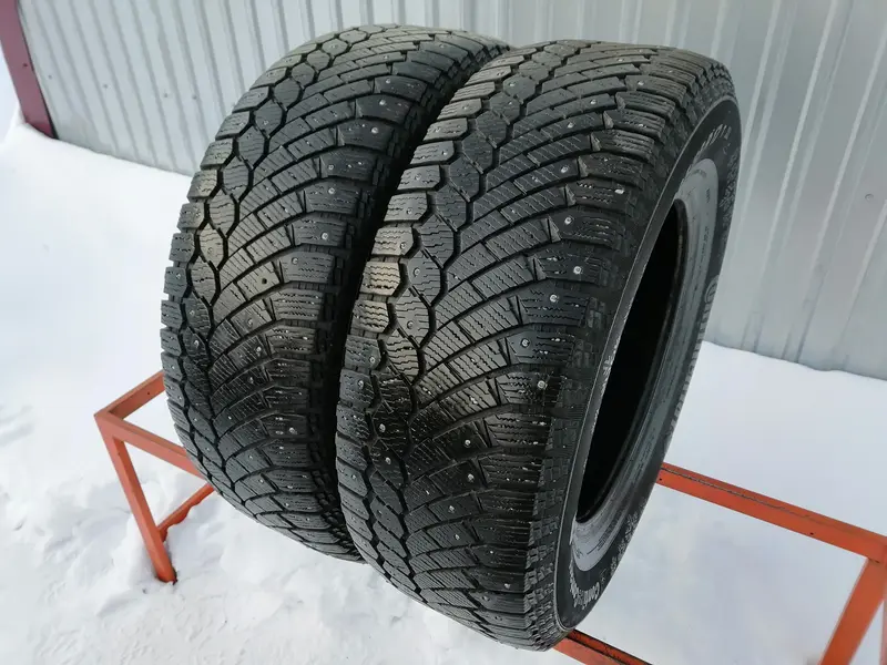 Пара б/у шин 265/65 R17 Continental ContiIceContact 4x4