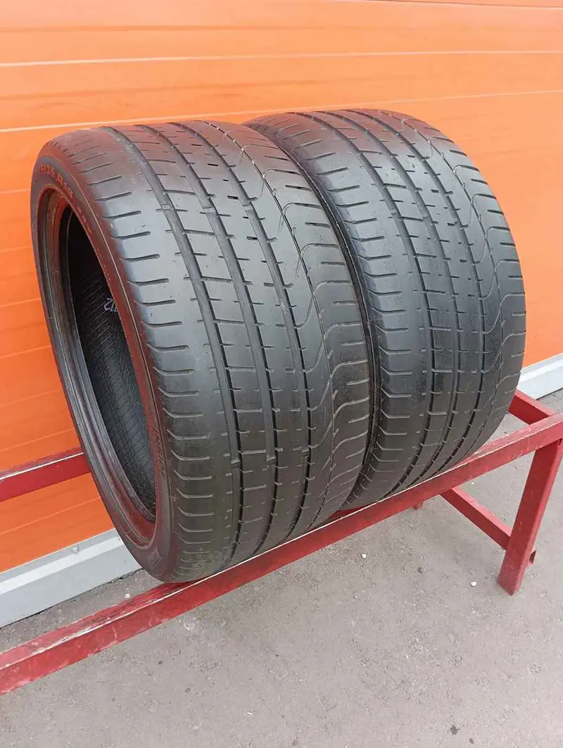 Пара б/у шин 275/35 R18 Pirelli P Zero Run Flat, фото 1