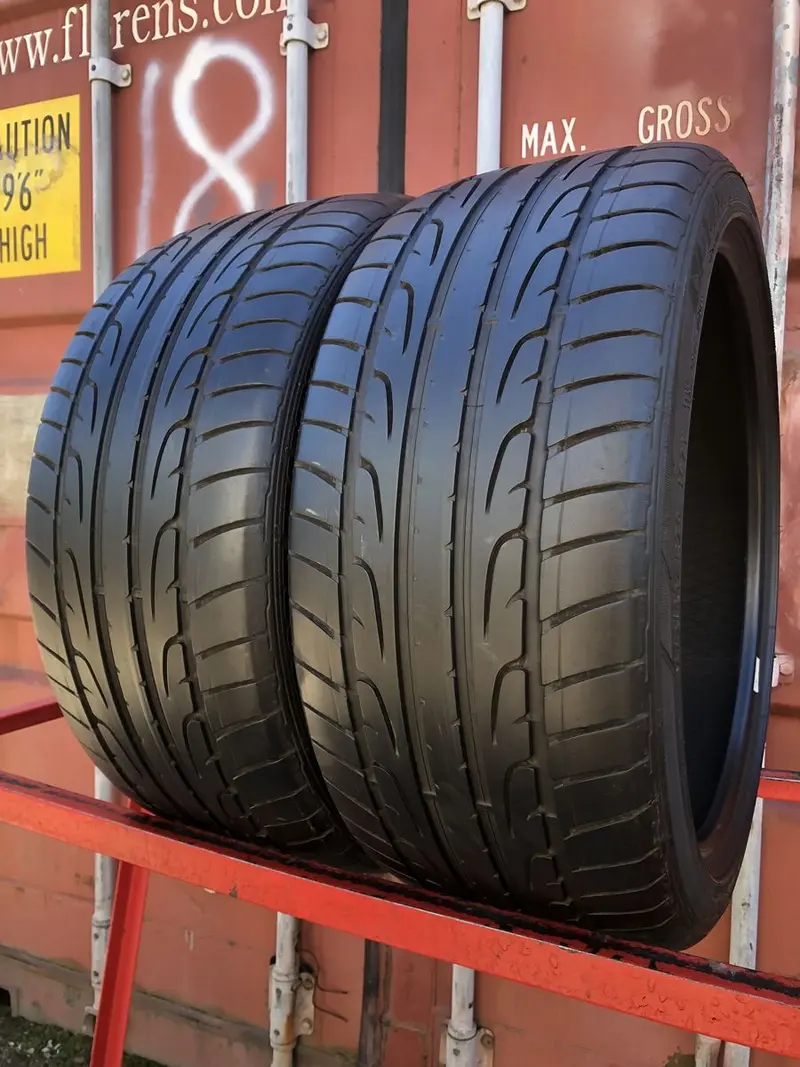 Пара б/у шин 275/35 R20 Dunlop SP Sport Maxx