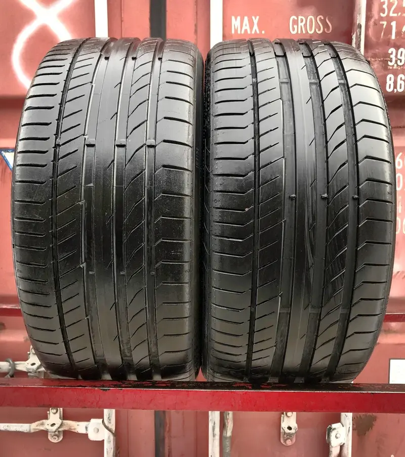Пара б/у шин 275/35 R21 Continental ContiSportContact 5 P