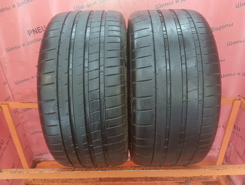 Пара б/у шин 275/40 R18 Michelin Pilot Super Sport