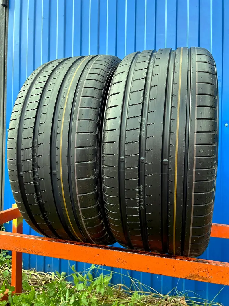 Пара новых шин 275/40 R18 Yokohama Advan Sport V107, фото 1