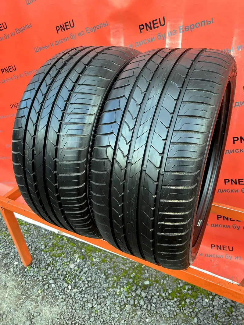 Пара б/у шин 275/40 R19 Goodyear EfficientGrip RunFlat MOE, фото 1