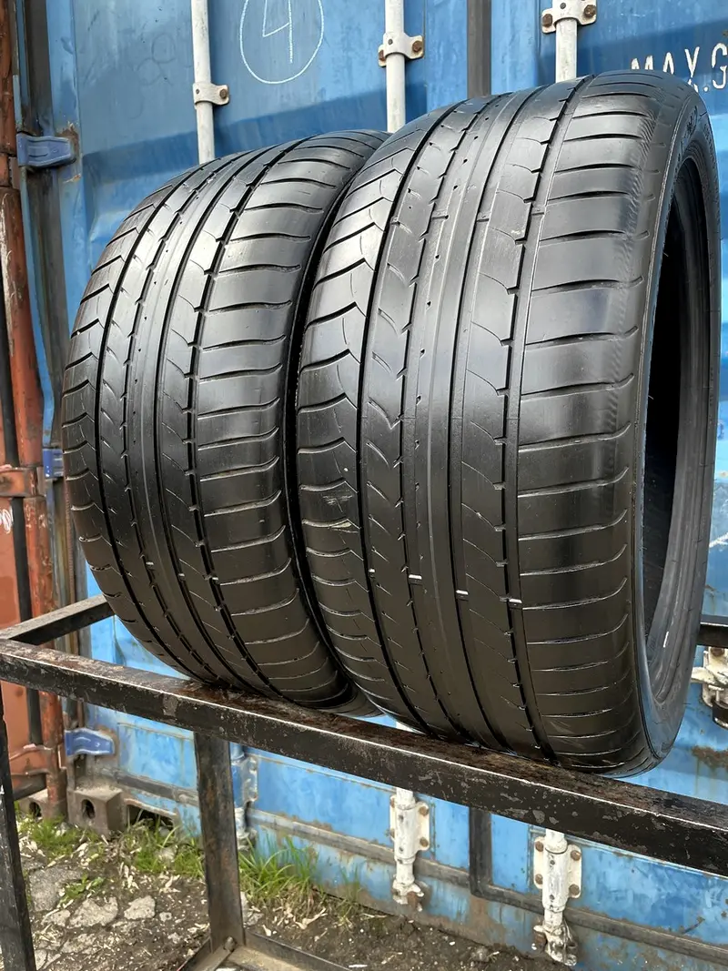 Пара б/у шин 275/40 R19 Goodyear EfficientGrip RunFlat MOE, фото 1