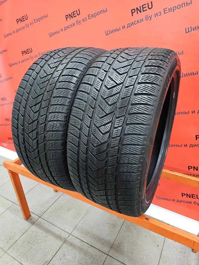 Пара б/у шин 275/40 R20 Pirelli Scorpion Winter, фото 1
