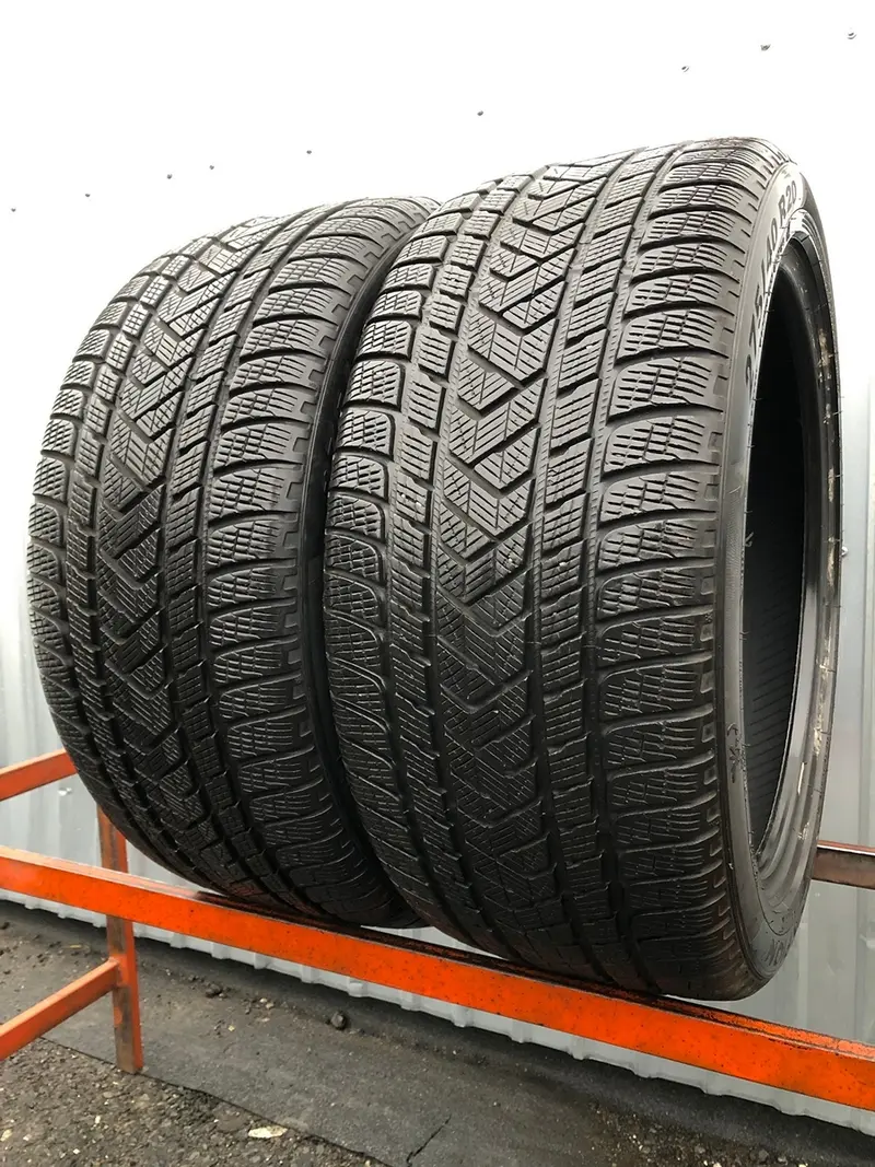 Пара б/у шин 275/40 R20 Pirelli Scorpion Winter