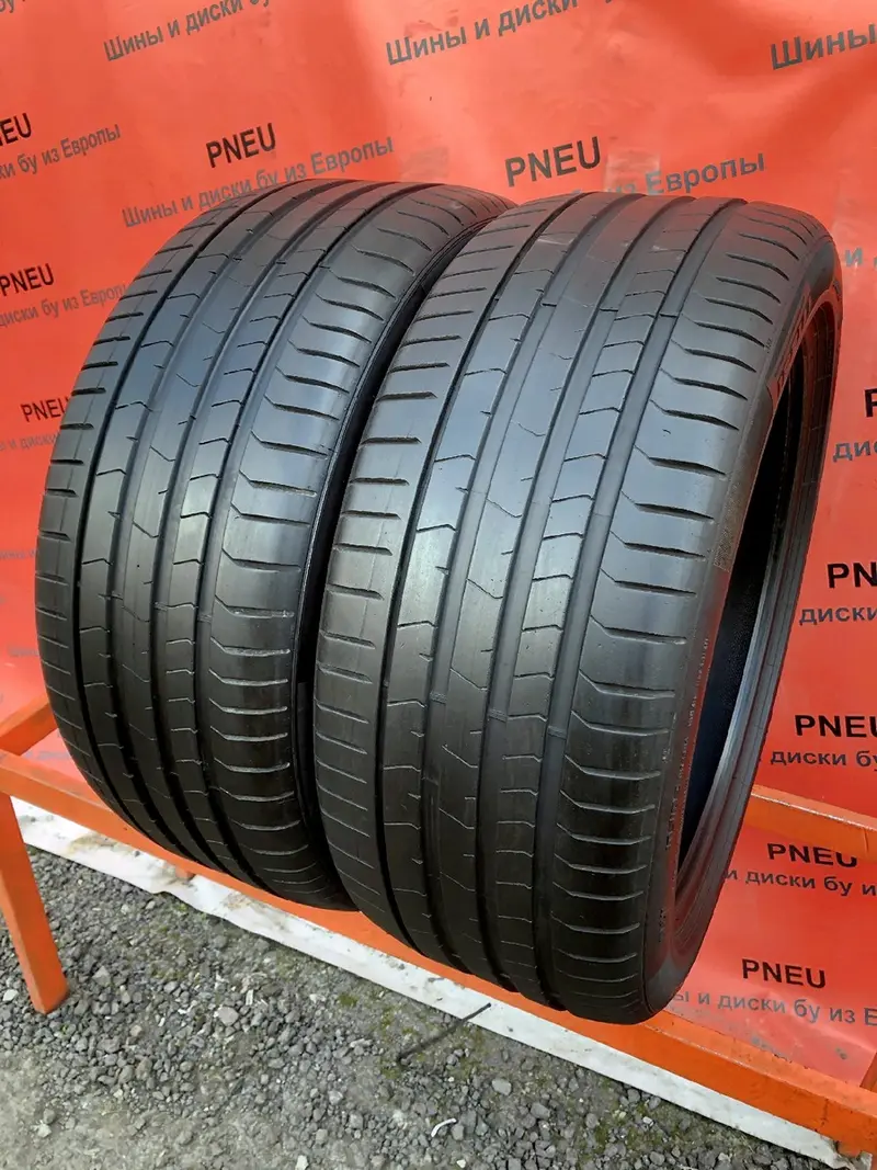 Пара б/у шин 275/40 R21 Pirelli P Zero PZ4 RunFlat, фото 1